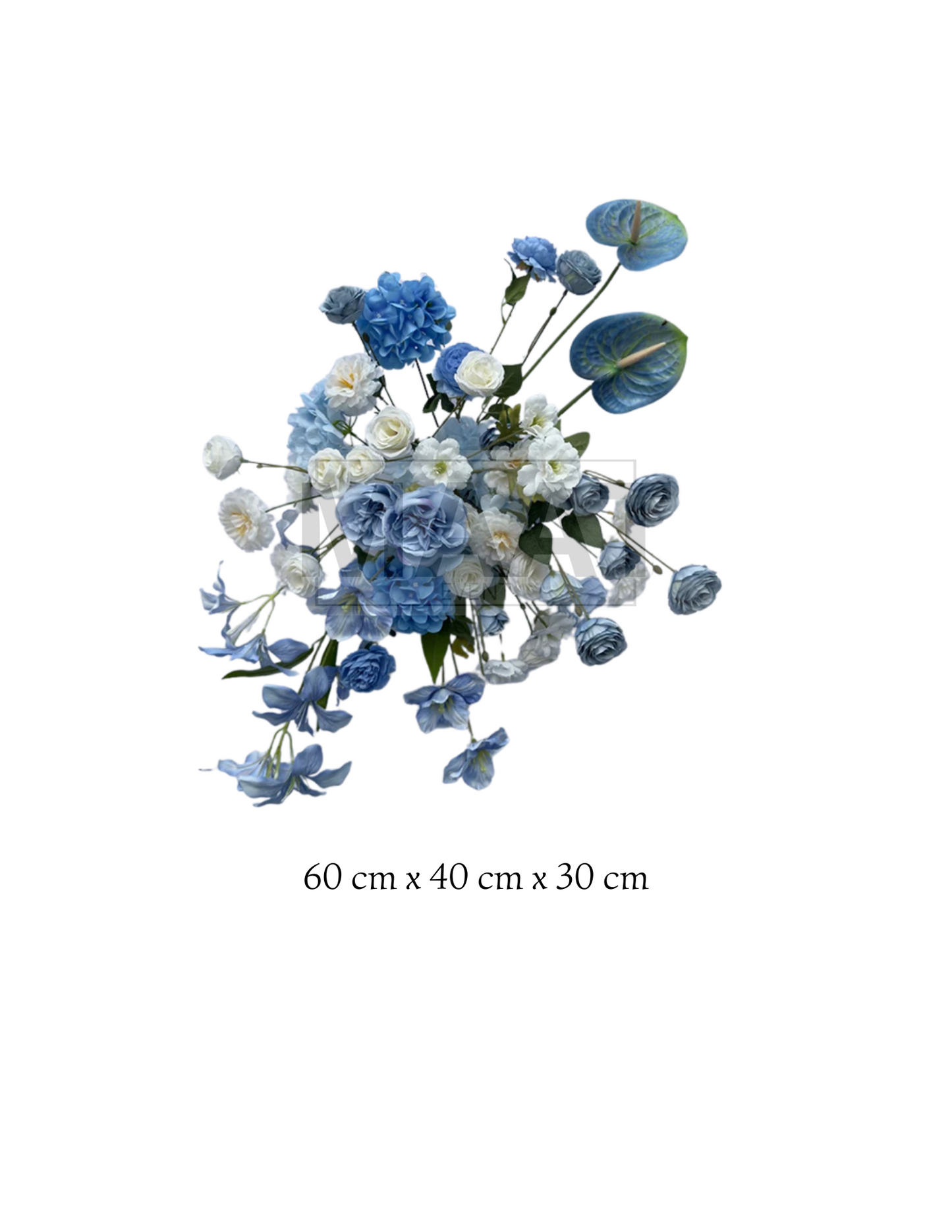 Composition de fleurs: Thème « Blue » Ma boutique
