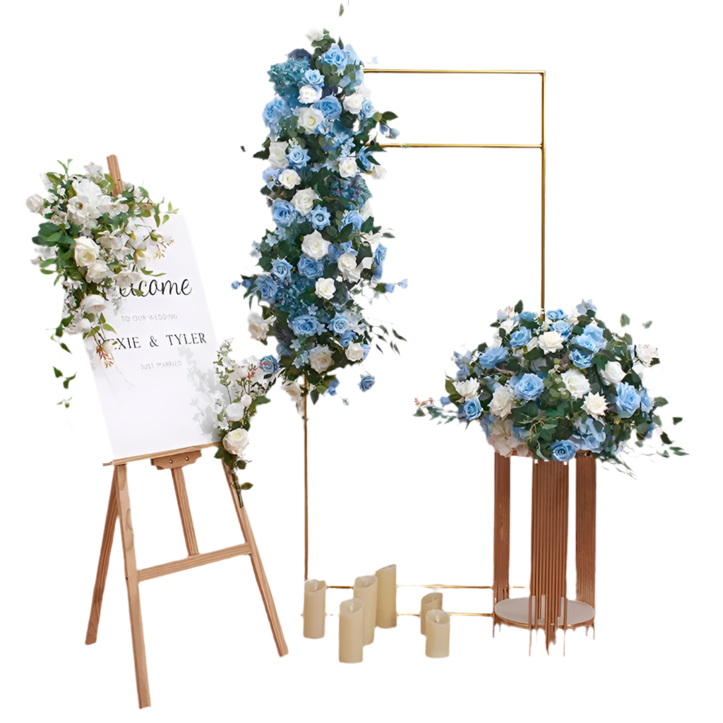 Composition de fleurs & chemin de fleurs Ma boutique