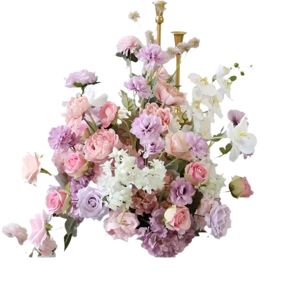 Composition florale: Thème « White & Pink & Mauve» Ma boutique
