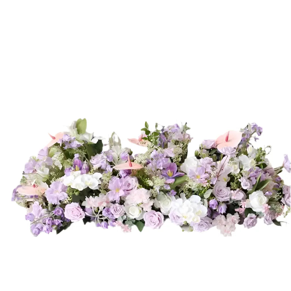 Composition florale: Thème « White & Pink & Mauve» Ma boutique