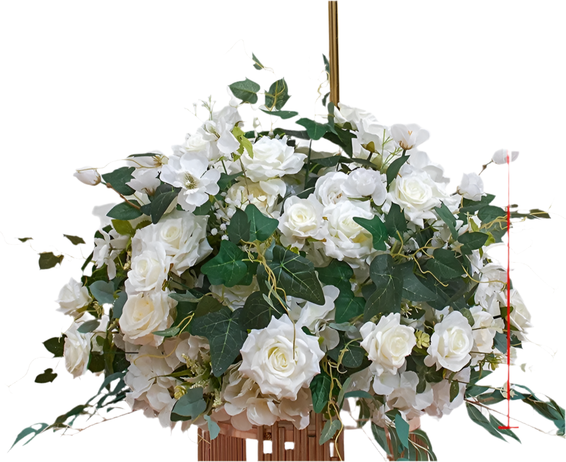 Composition de fleurs & chemin de fleurs Ma boutique