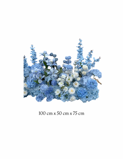 Composition de fleurs:  Thème « Blue » Ma boutique